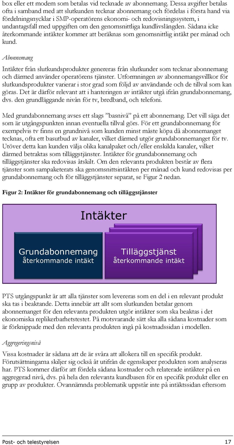 uppgiften om den genomsnittliga kundlivslängden. Sådana icke återkommande intäkter kommer att beräknas som genomsnittlig intäkt per månad och kund.
