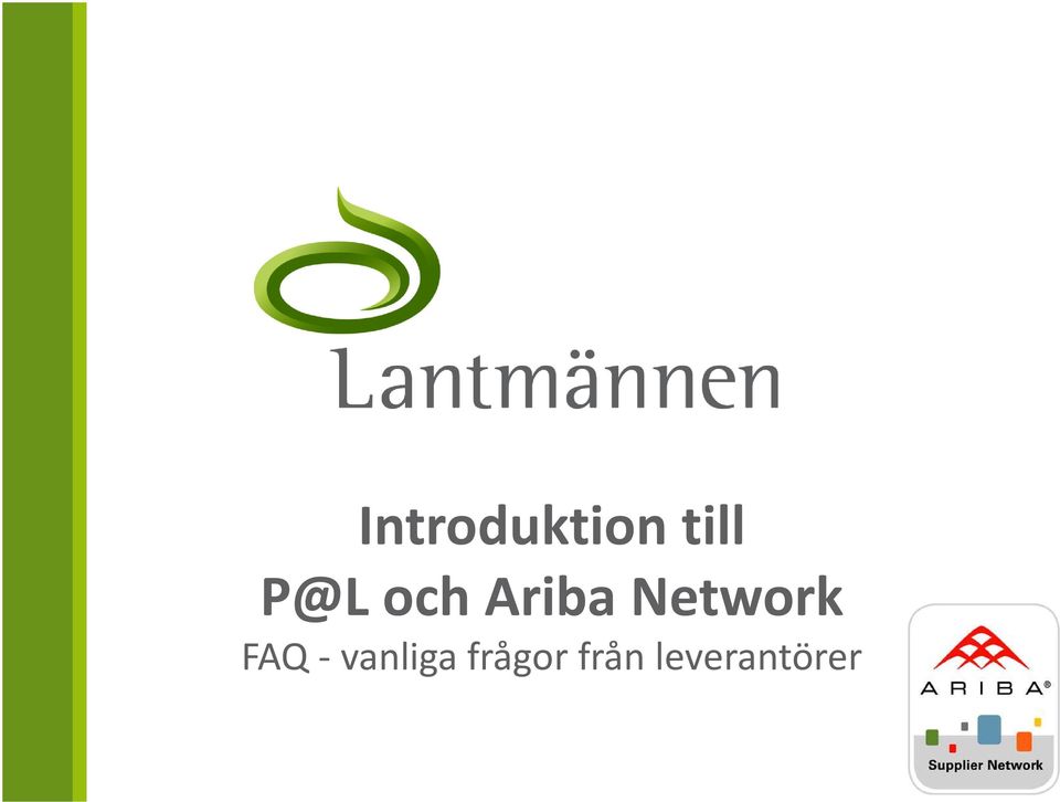 AribaNetwork FAQ -