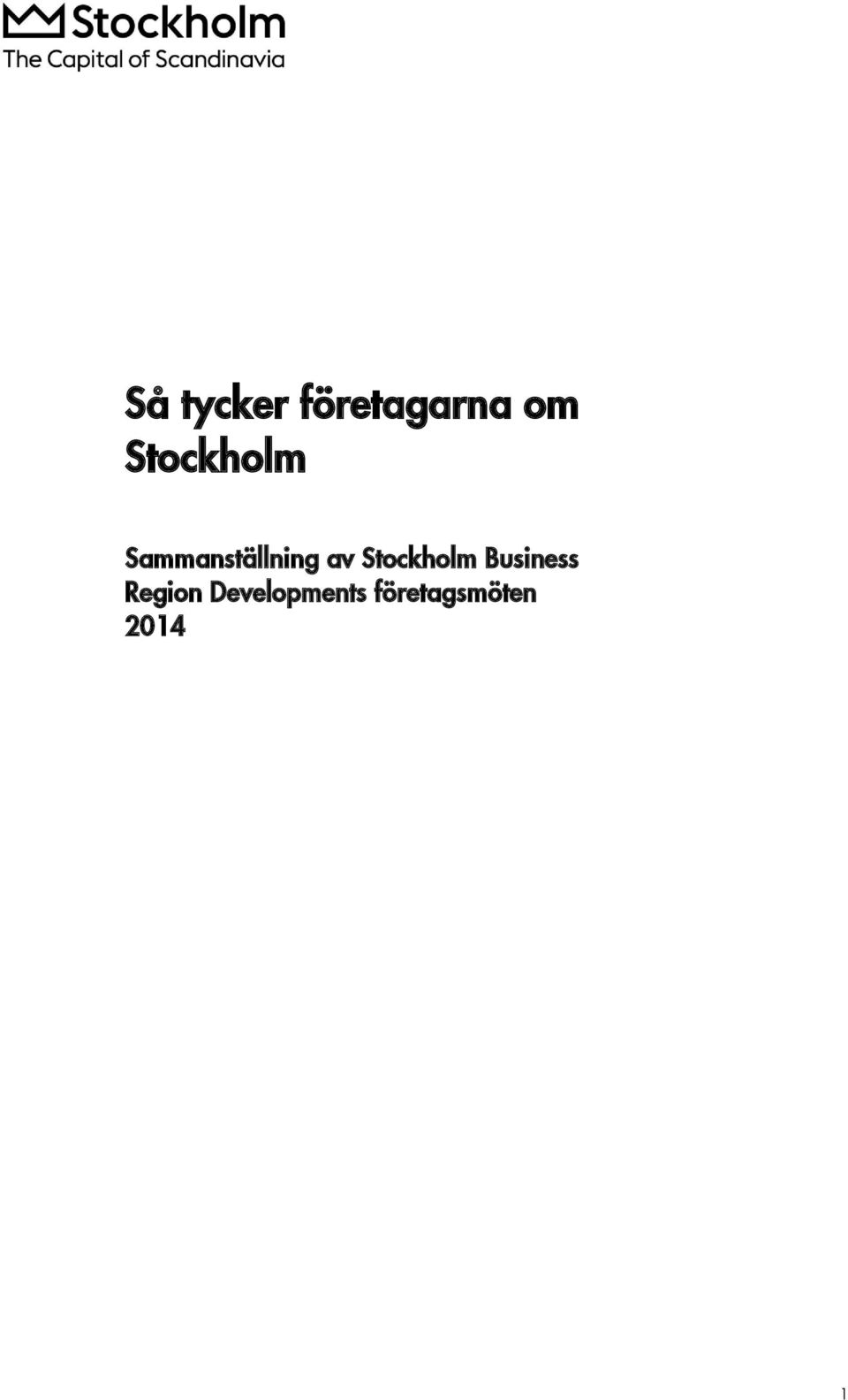Stockholm Business Region