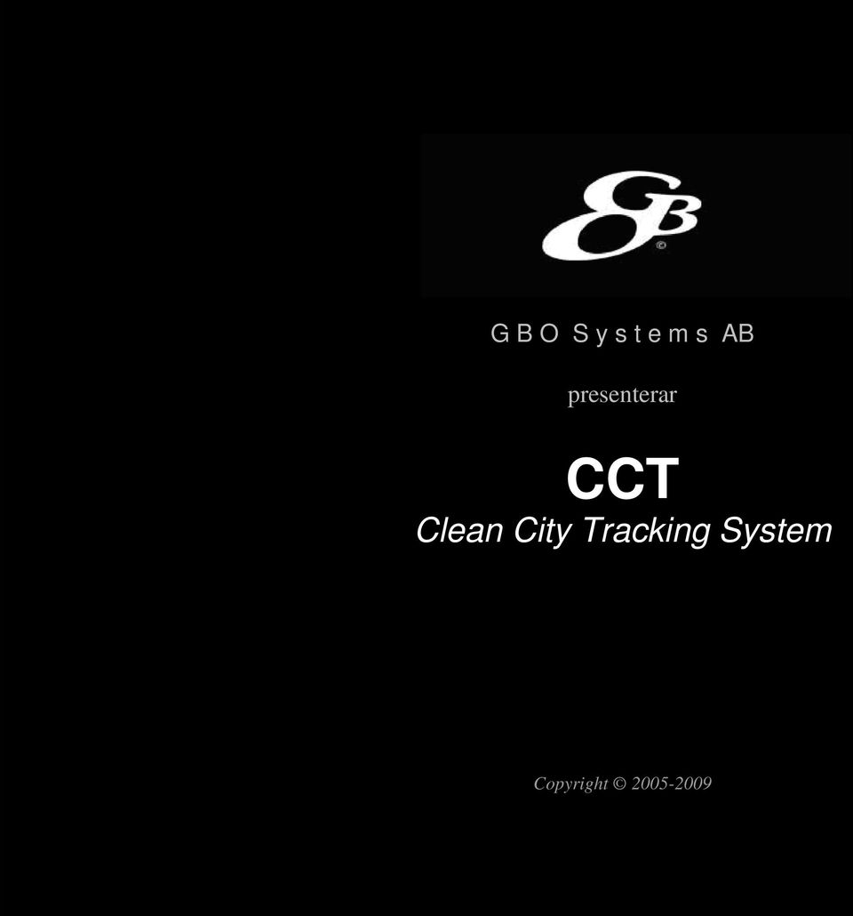 Clean City Tracking