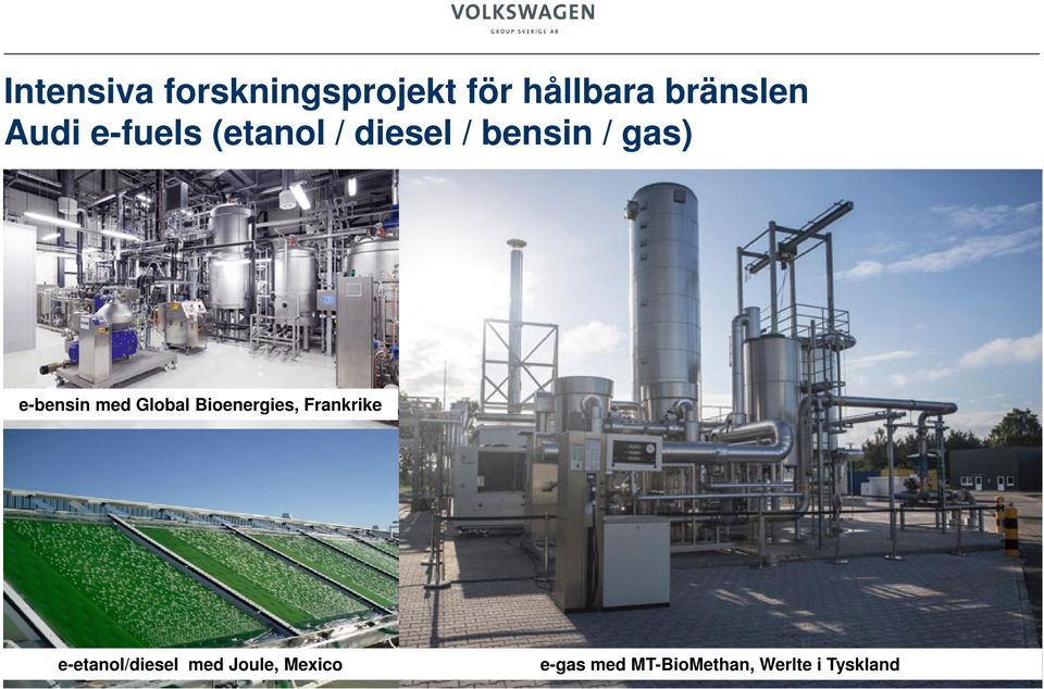 e-bensin med Global Bioenergies, Frankrike