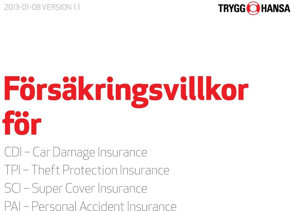 Insurance TPI Theft Protection