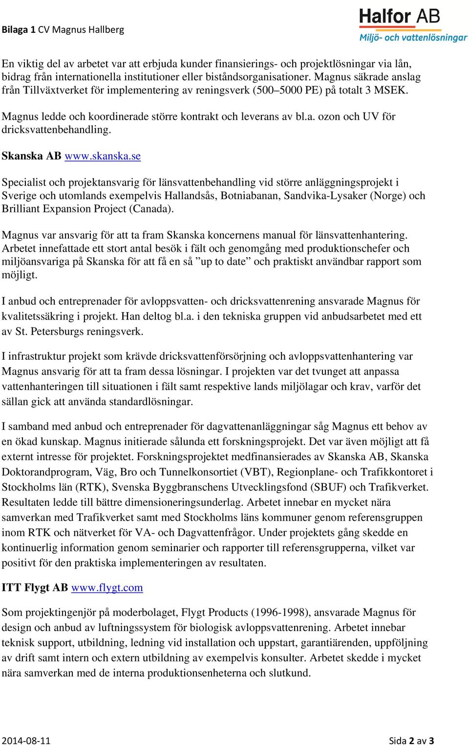Skanska AB www.skanska.