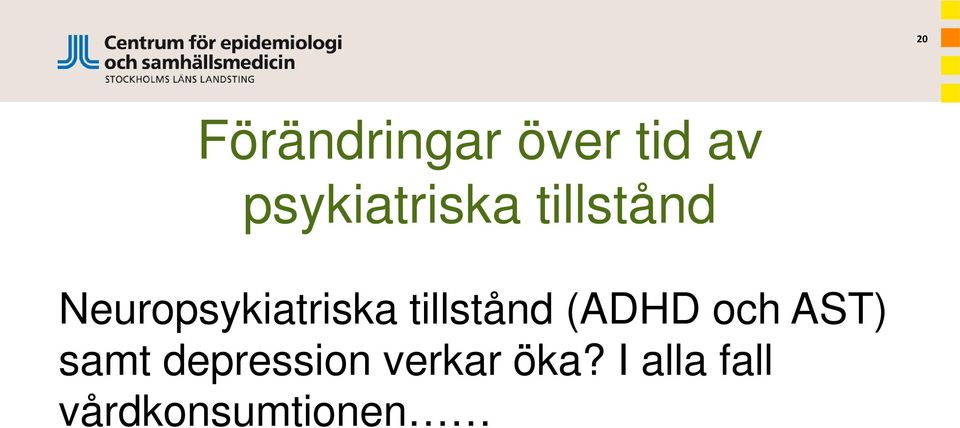 Neuro (ADHD och AST) samt depression