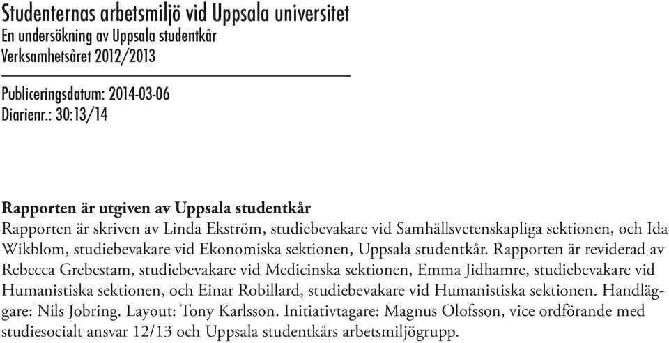 Ekonomiska sektionen, Uppsala studentkår.