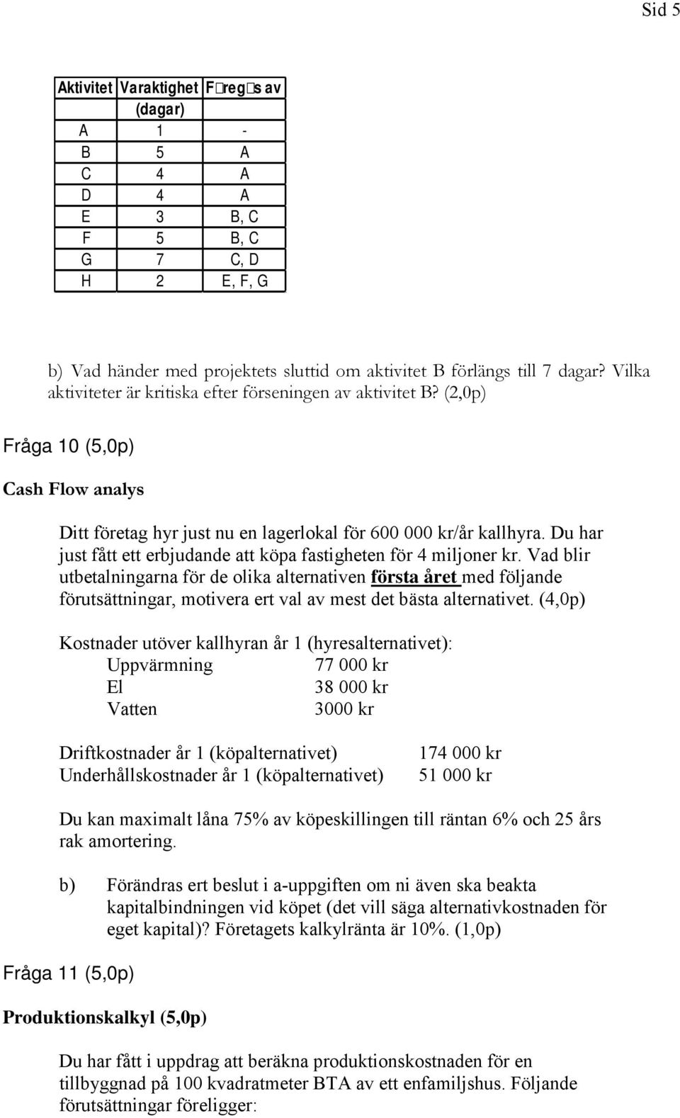 Du har just fått ett erbjudande att köpa fastigheten för 4 miljoner kr.