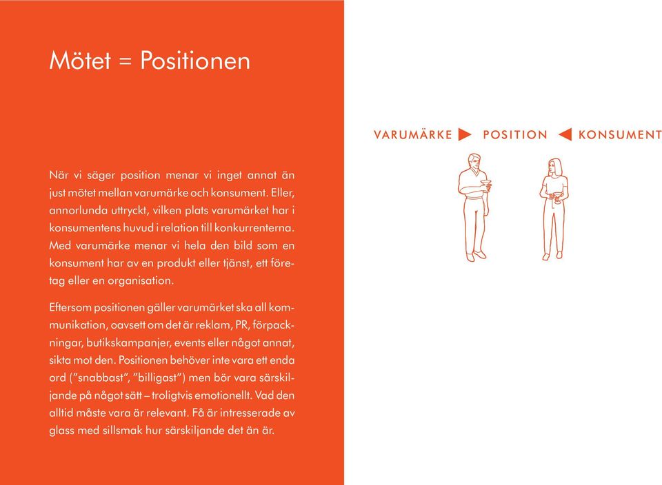 Med varumärke menar vi hela den bild som en konsument har av en produkt eller tjänst, ett företag eller en organisation.