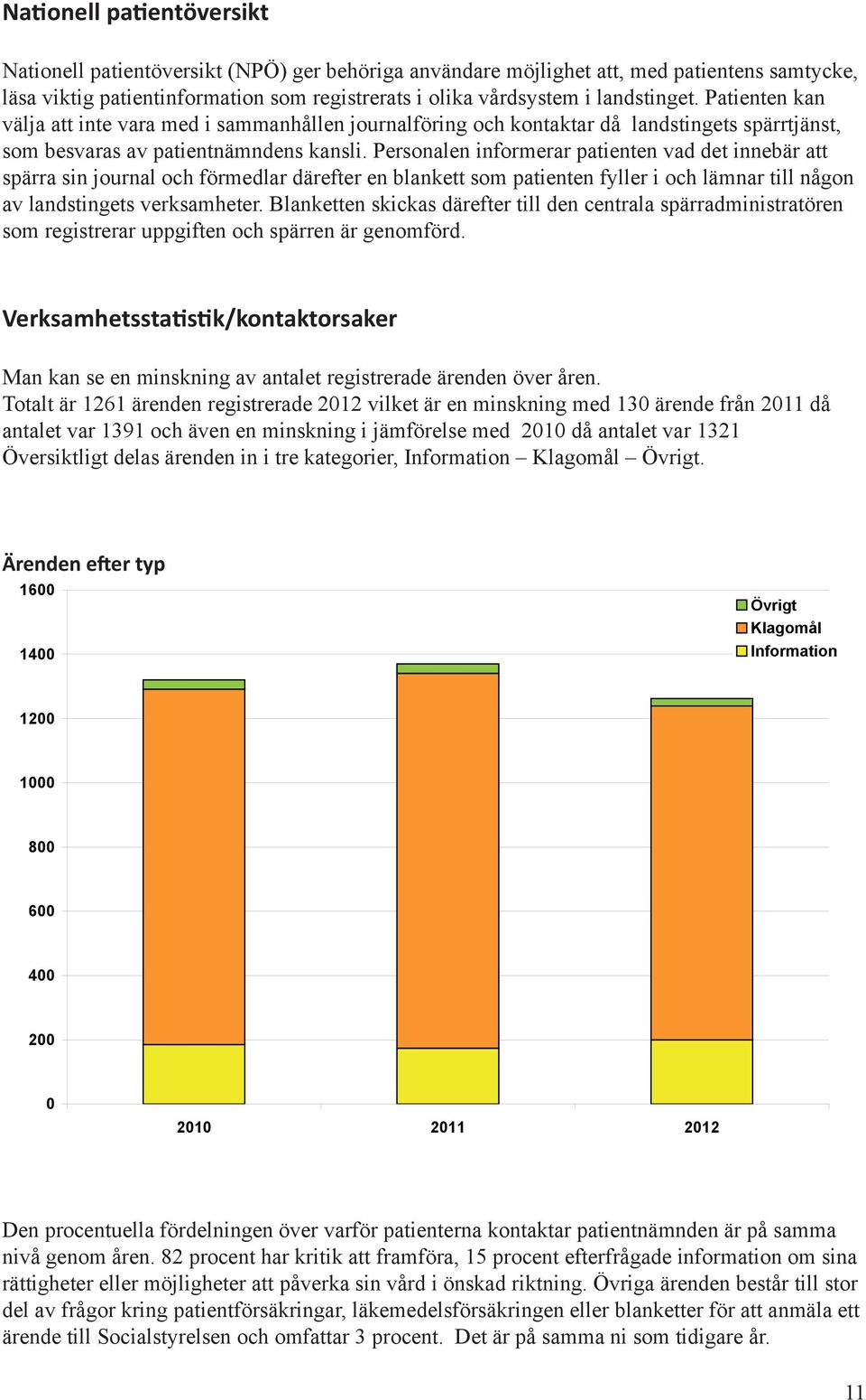Personalen informerar patienten vad det innebär att spärra sin journal och förmedlar därefter en blankett som patienten fyller i och lämnar till någon av landstingets verksamheter.