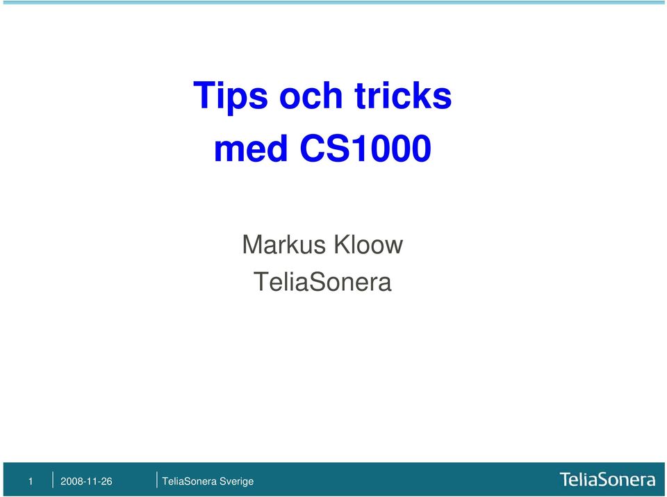 Markus Kloow