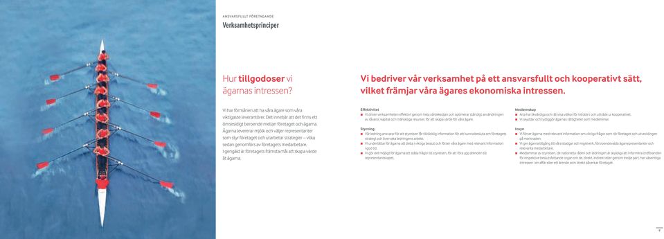 Det innebär att det finns ett ömsesidigt beroende mellan företaget och ägarna.
