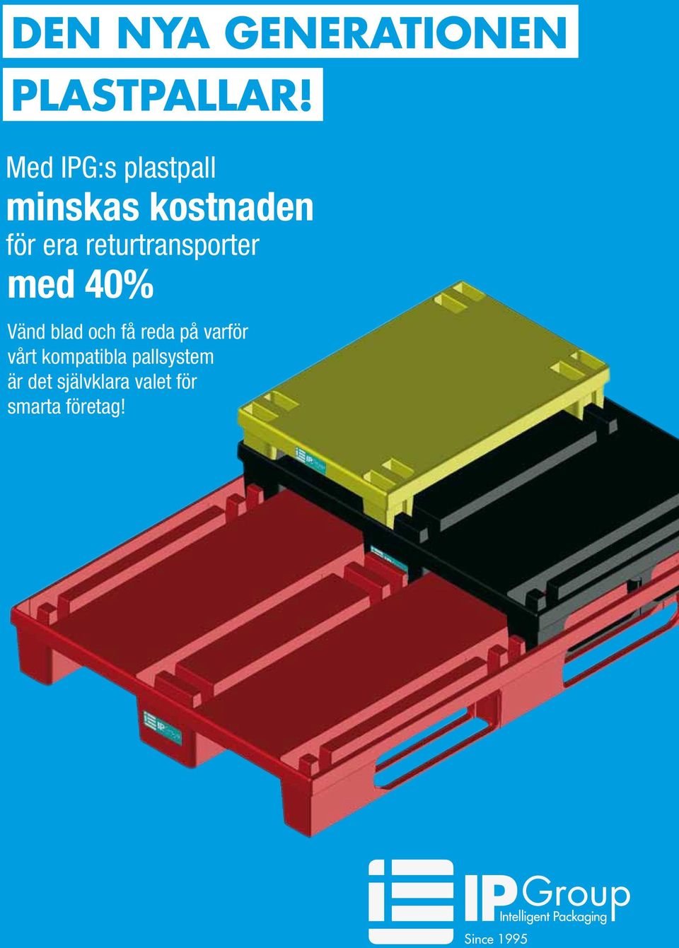 returtransporter med 40% Vänd blad och få reda på