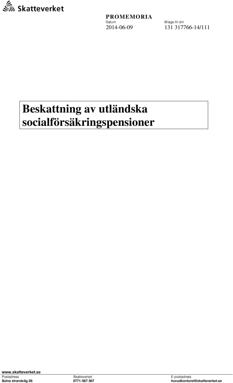 socialförsäkringspensioner www.skatteverket.