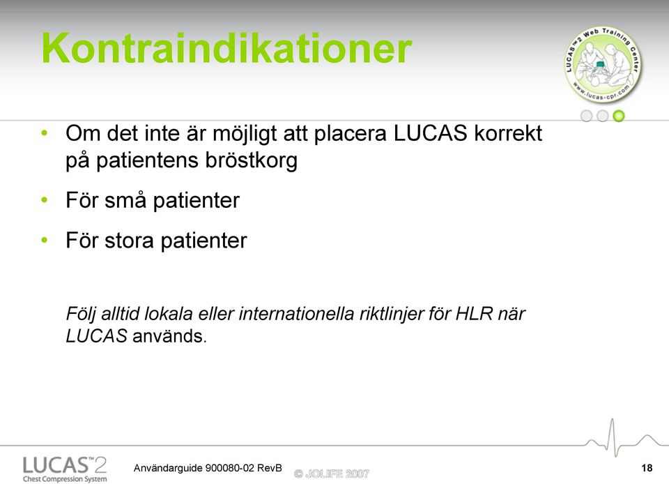 patienter Följ alltid lokala eller internationella