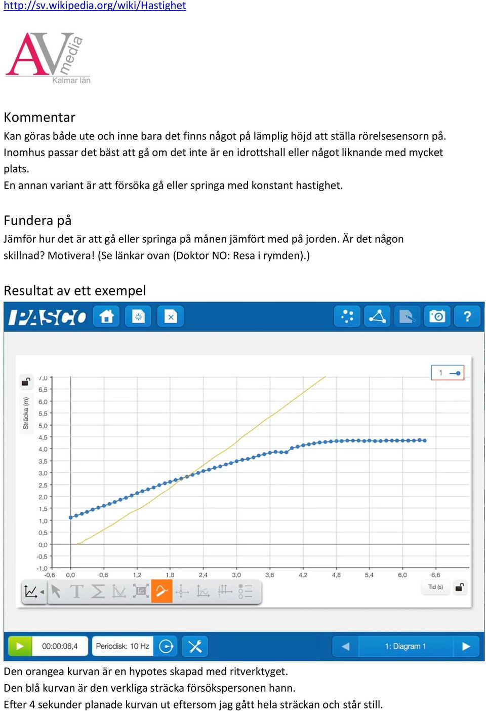 Fundera på Jämför hur det är att gå eller springa på månen jämfört med på jorden. Är det någon skillnad? Motivera! (Se länkar ovan (Doktor NO: Resa i rymden).