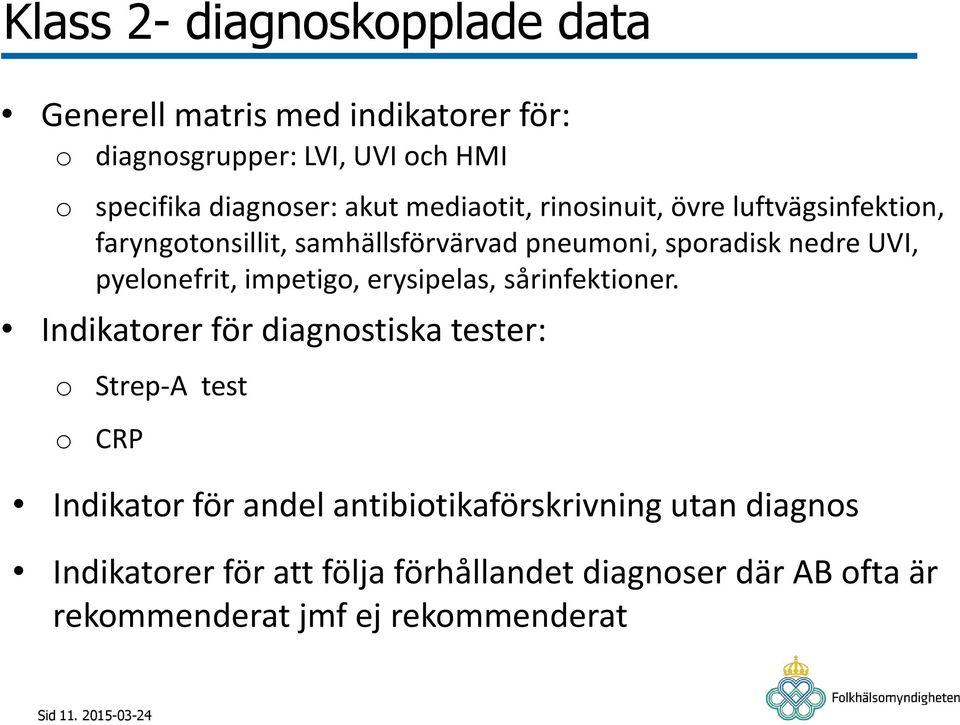 impetigo, erysipelas, sårinfektioner.