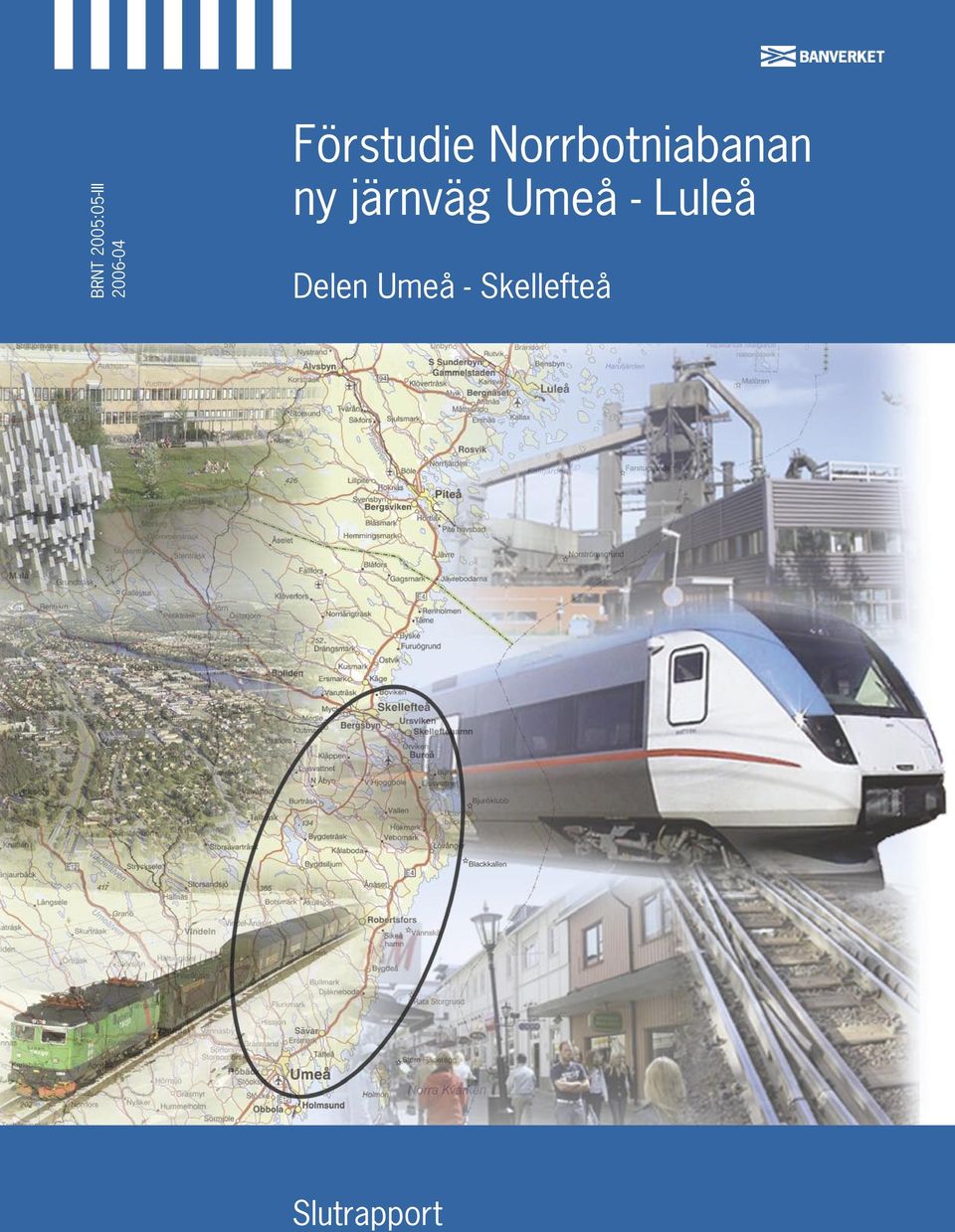järnväg Umeå - Luleå Delen