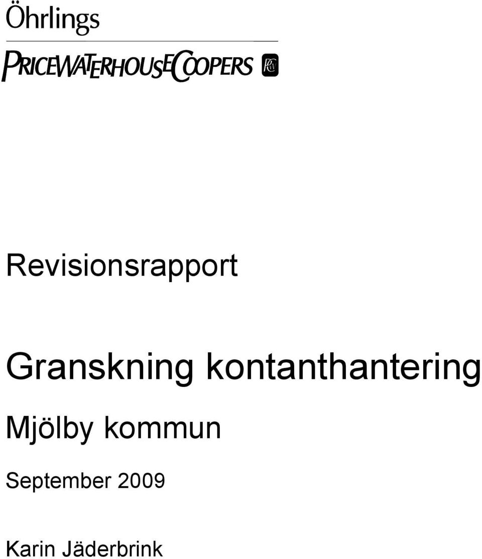 kontanthantering