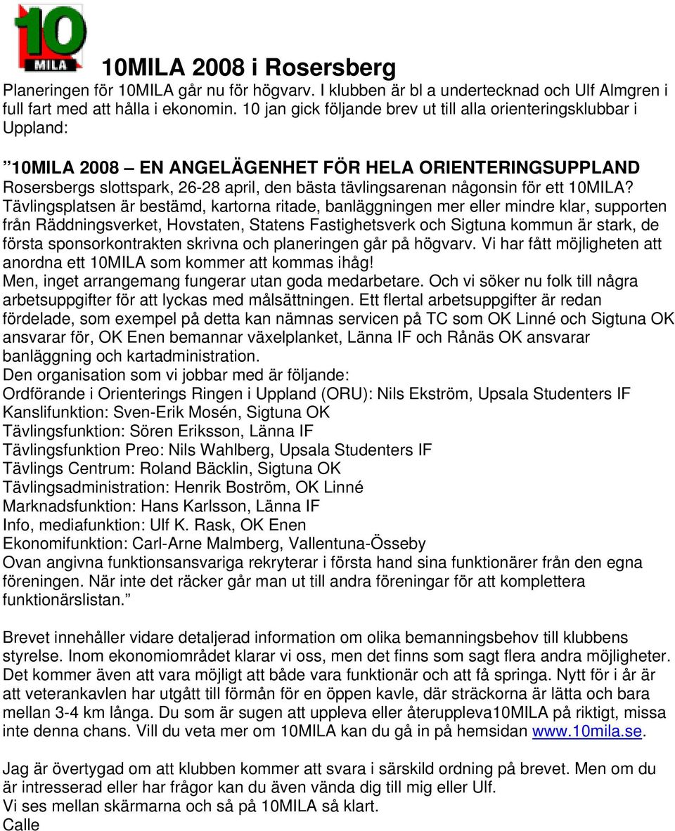 för ett 10MILA?