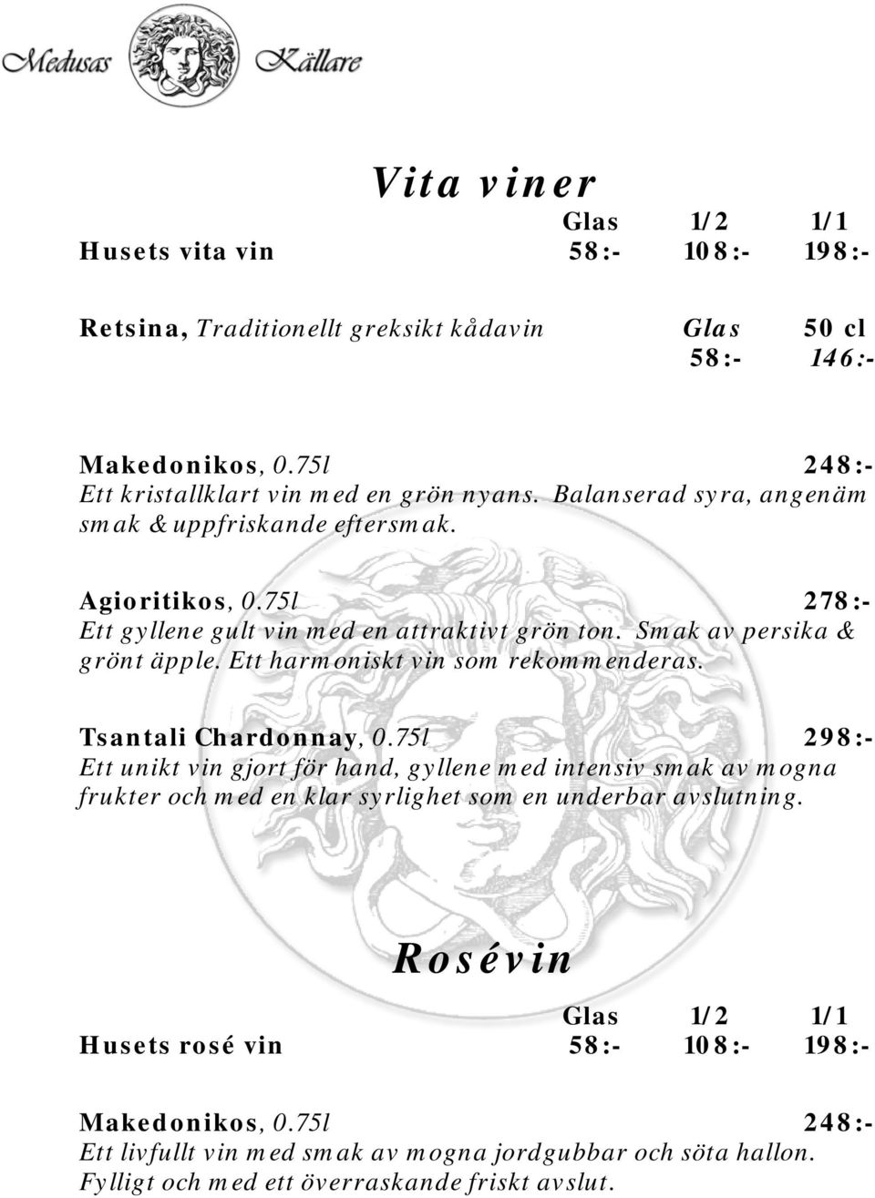Ett harmoniskt vin som rekommenderas. Tsantali Chardonnay, 0.