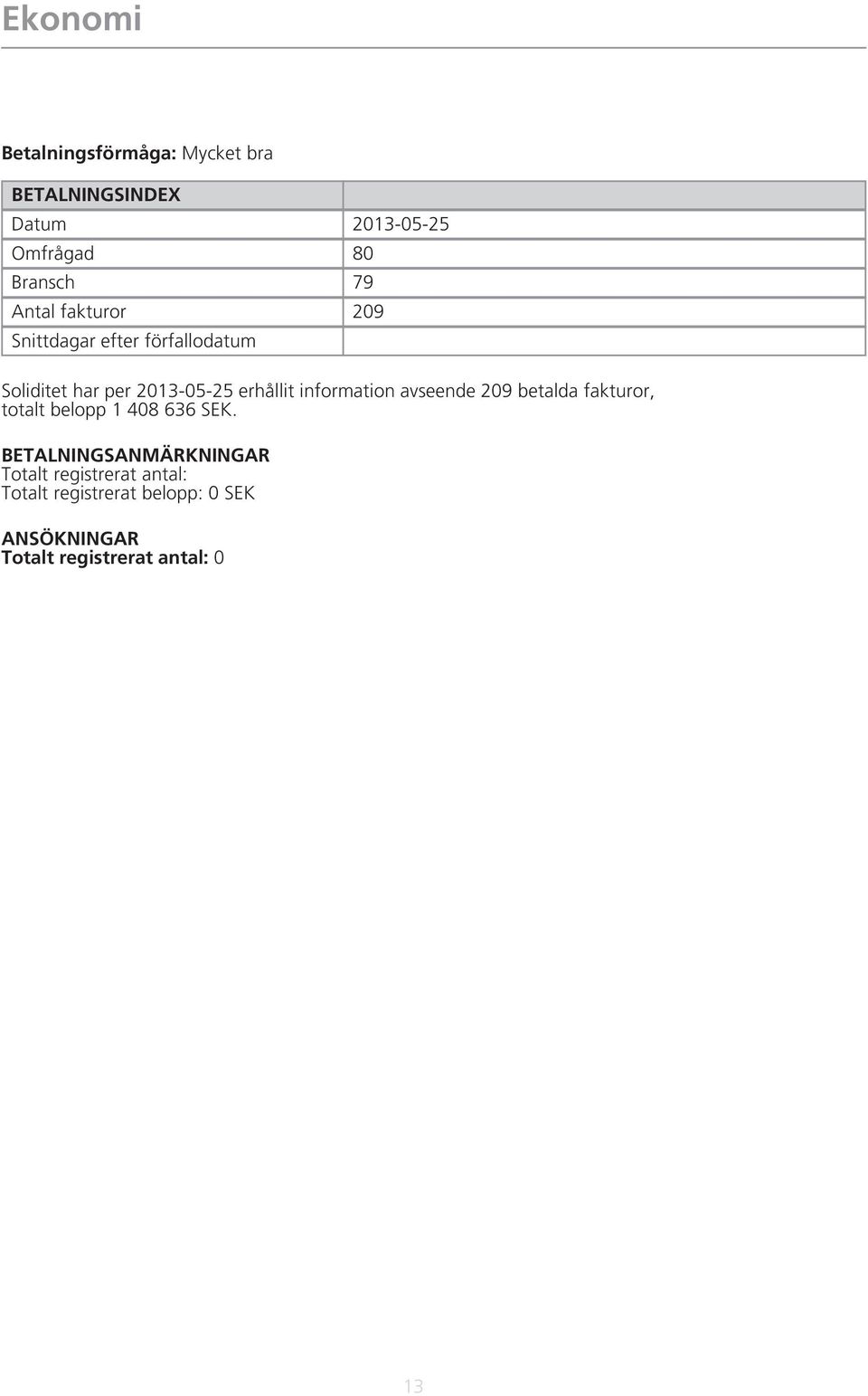 information avseende 29 betalda fakturor, totalt belopp 1 48 636 SEK.