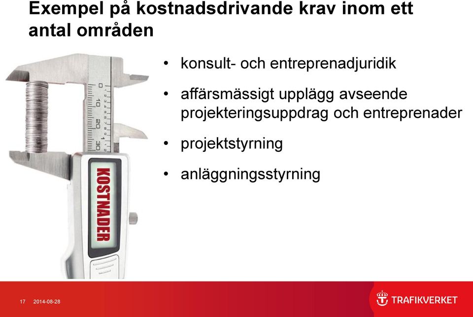 affärsmässigt upplägg avseende projekteringsuppdrag