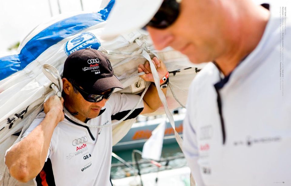 involved in some exciting races, such as the Louis Vuitton