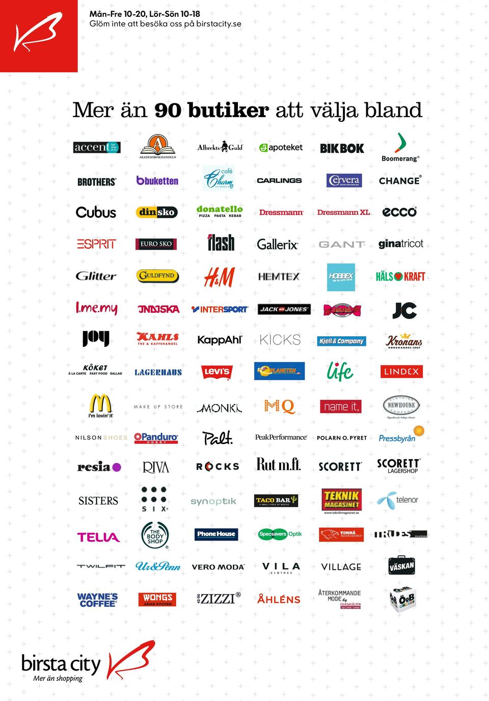 Glöm inte att besöka oss på