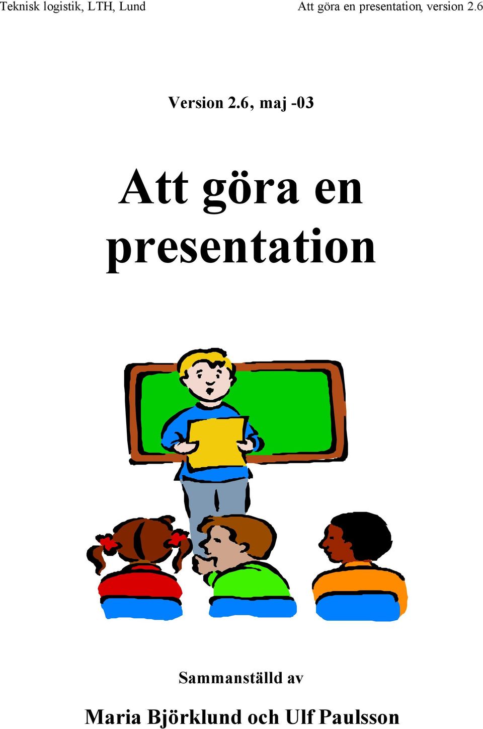 preentation