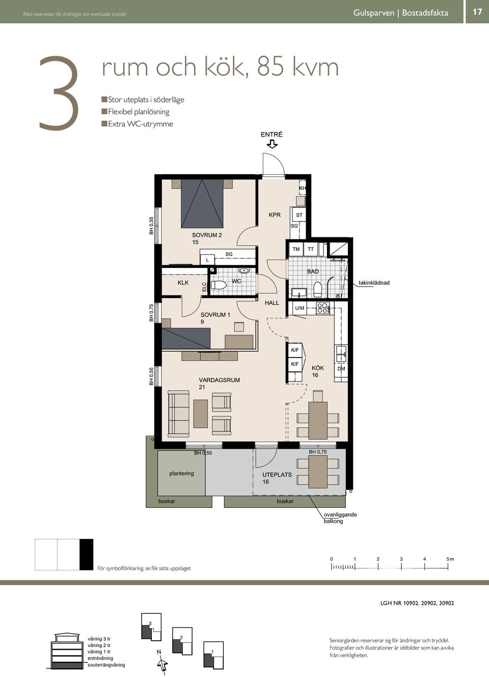 symbolförklaring, se flik sista uppslaget 0 4 5 m LGH NR 090.