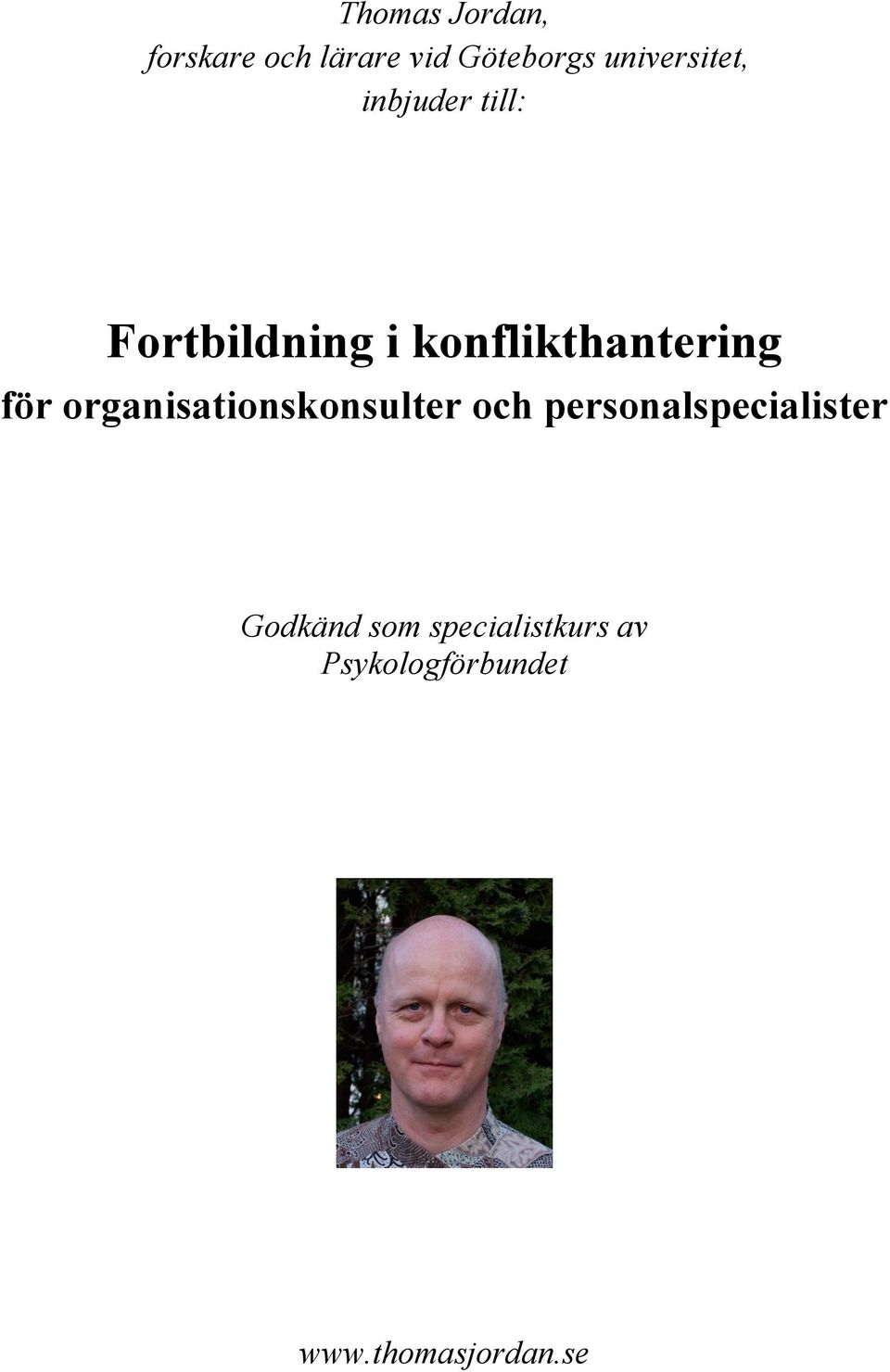 konflikthantering för organisationskonsulter och