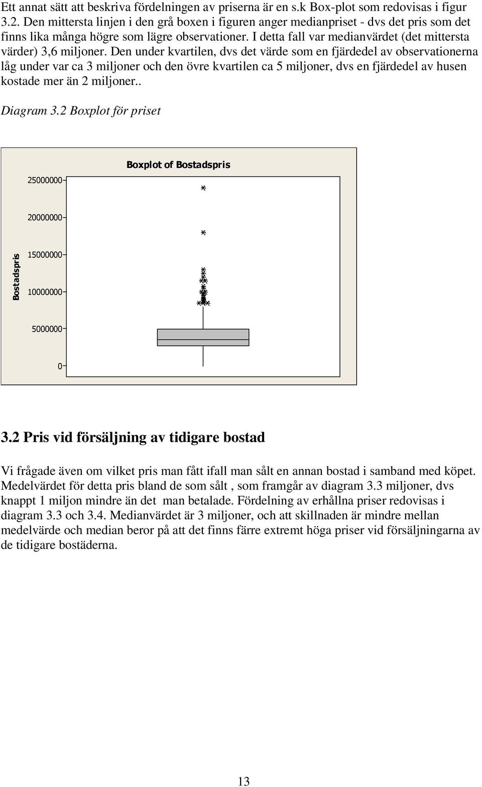 I detta fall var medianvärdet (det mittersta värder) 3,6 miljoner.