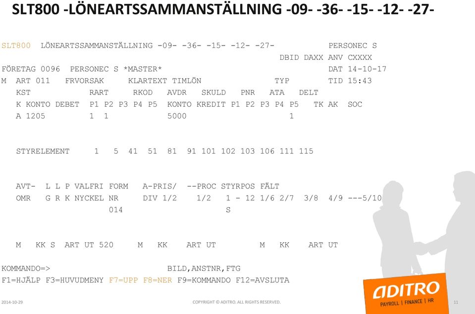 AK SOC STYRELEMENT 1 5 41 51 81 91 101 102 103 106 111 115 AVT- L L P VALFRI FORM A-PRIS/ --PROC STYRPOS FÄLT OMR G R K NYCKEL NR DIV 1/2 1/2 1-12 1/6 2/7 3/8 4/9 ---5/10 014 S M