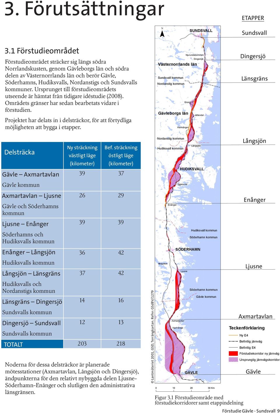 delen av Västernorrlands län och berör Gävle, Hudiksvall kommun Söderhamns, Hudiksvalls, Nordanstigs och Sundsvalls kommuner.