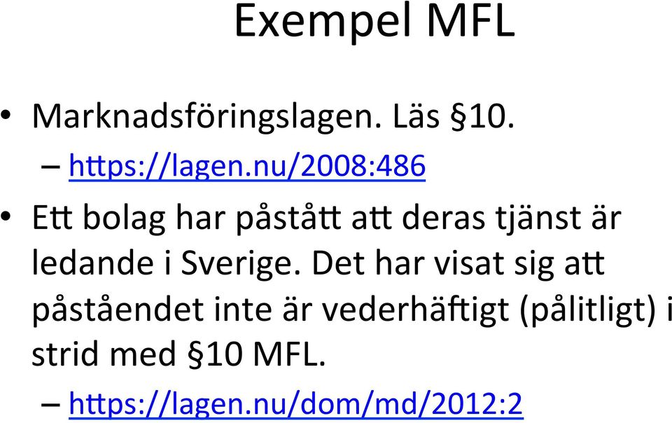 i Sverige.