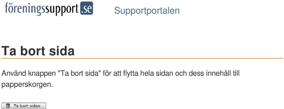 att flytta hela sidan och