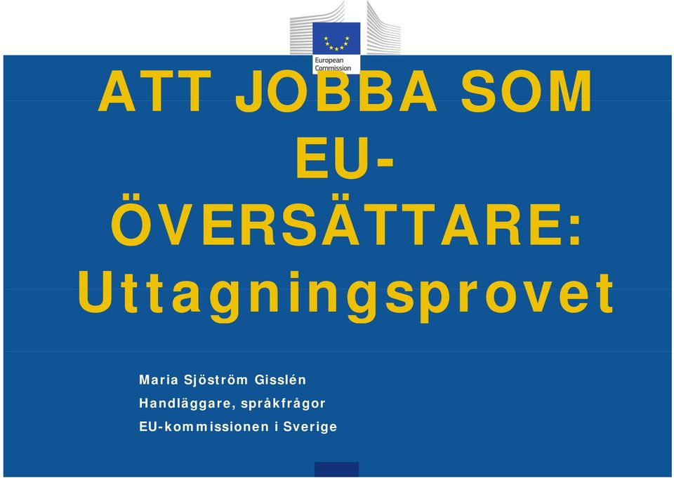 Sjöström Gisslén Handläggare,