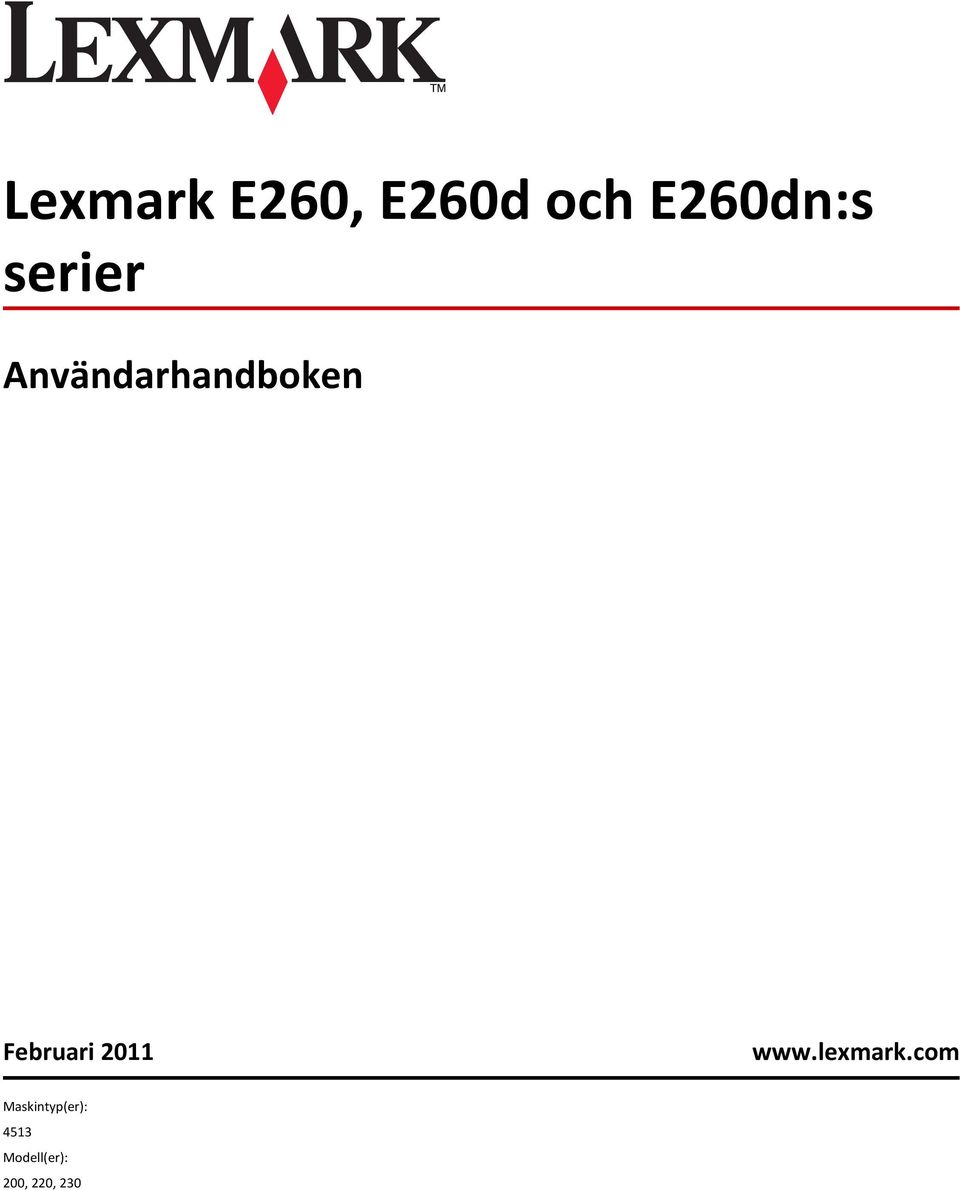 2011 www.lexmark.