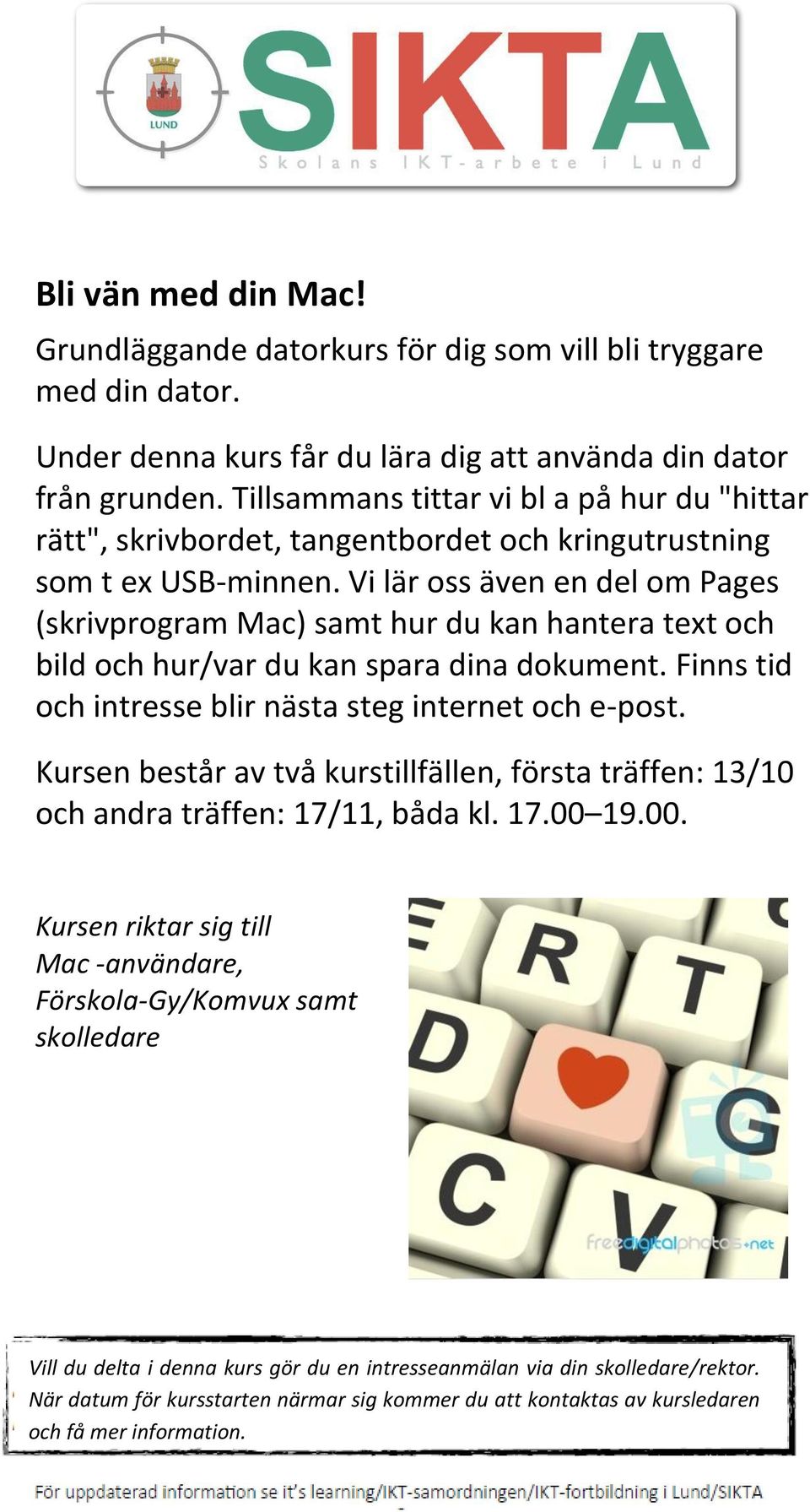 Vi lär oss även en del om Pages (skrivprogram Mac) samt hur du kan hantera text och bild och hur/var du kan spara dina dokument.