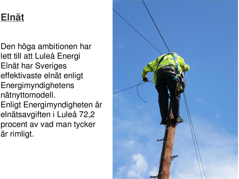 Energimyndighetens nätnyttomodell.