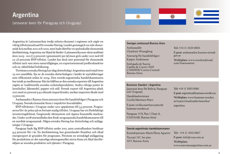 Argentina var bland de länder i Latinamerika som växte snabbast åren 2003-2011 (7,3 procent i genomsnitt per år) men gick under 2012 ned till ca 1,6 procents BNP-tillväxt.