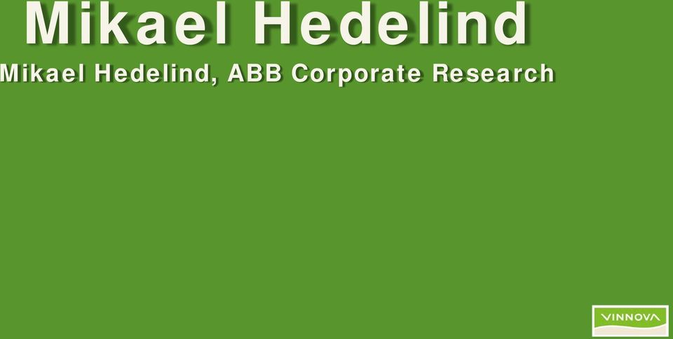 Hedelind, ABB