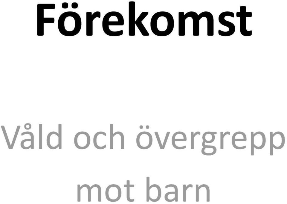 övergrepp