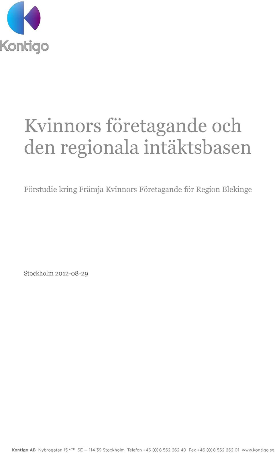 kring Främja Kvinnors Företagande