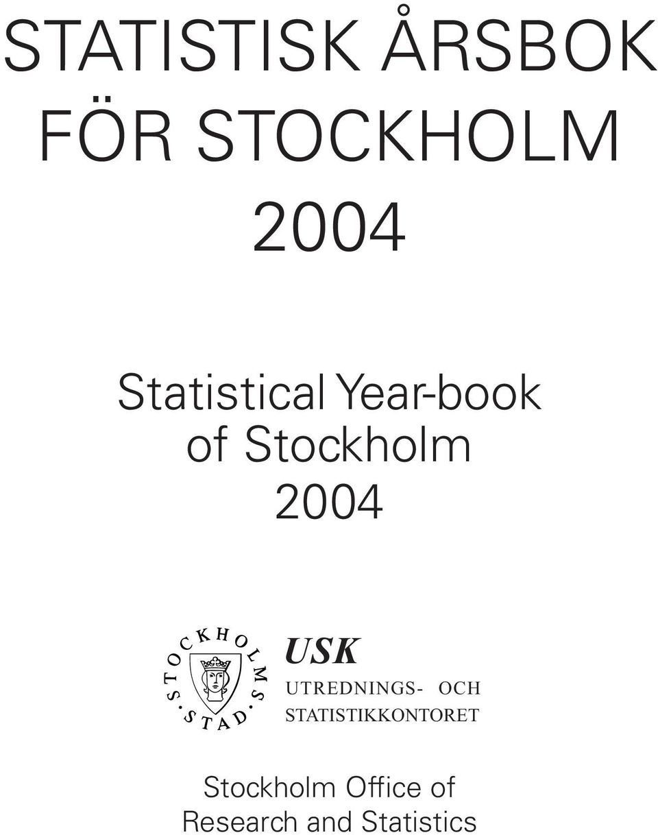 USK UTREDNINGS- OCH STATISTIKKONTORET