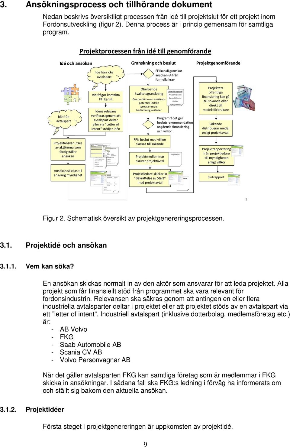 avser nytt projekt Ansökan avser fort s på myndighetsf inansierat projekt.