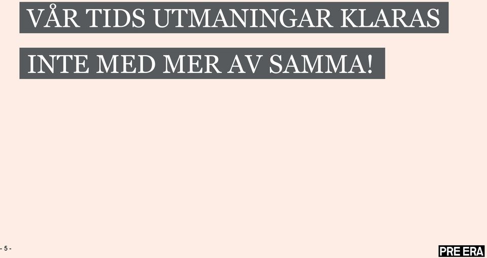 KLARAS INTE