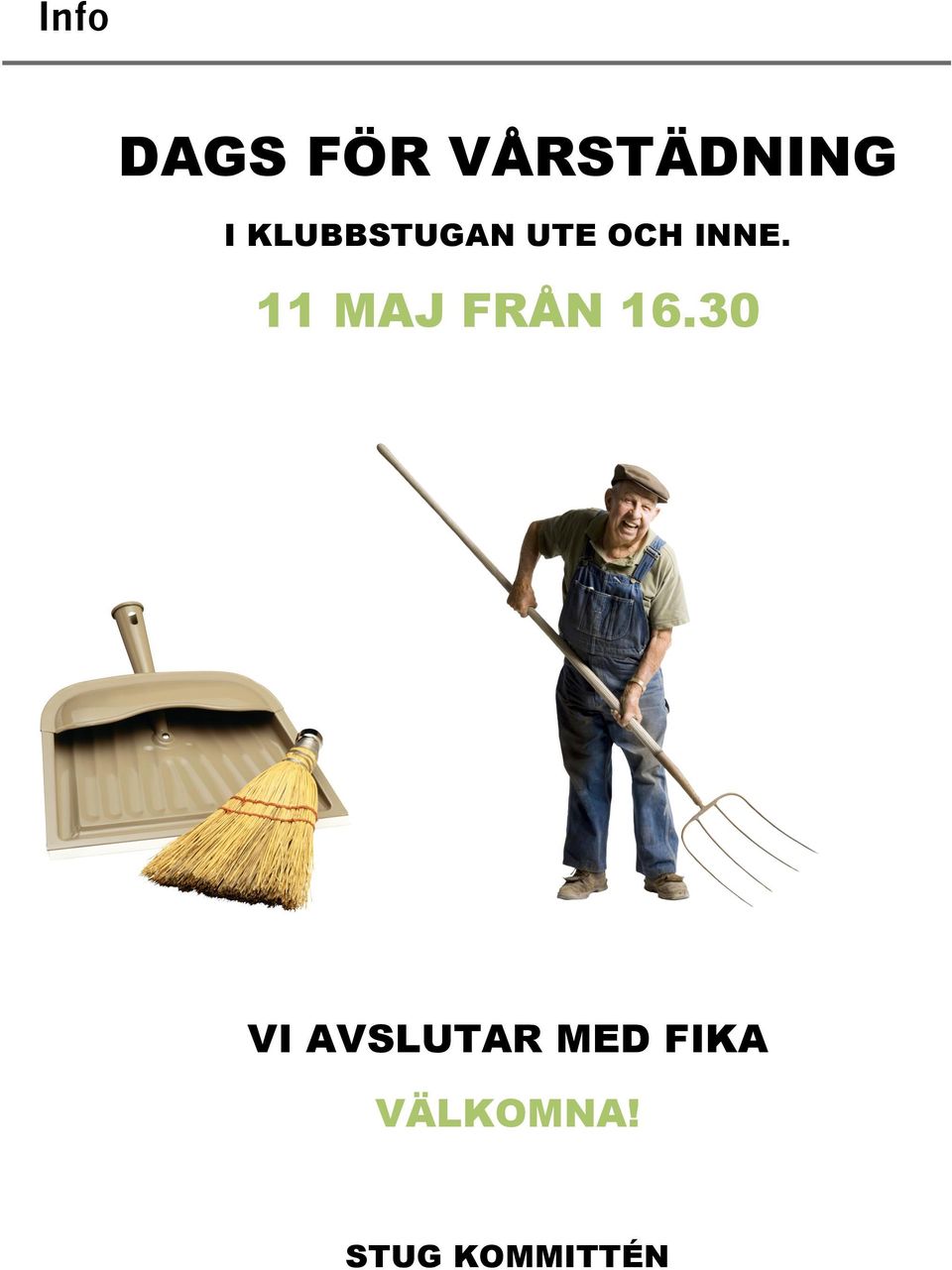 11 MAJ FRÅN 16.