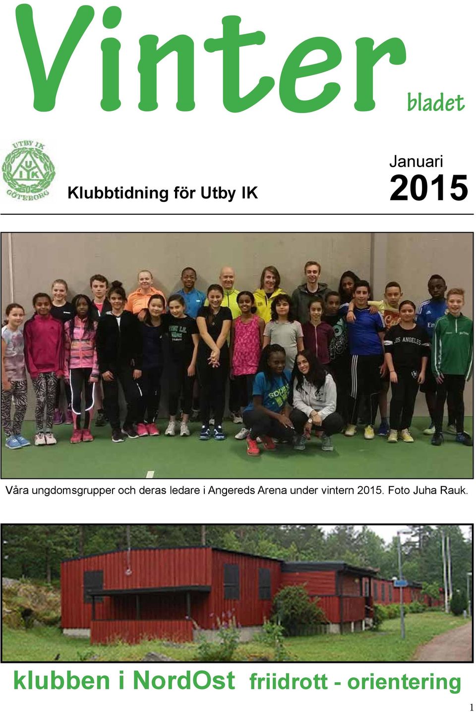Angereds Arena under vintern 2015.