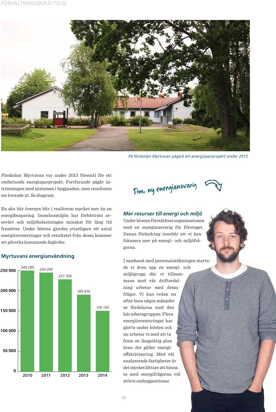 Inomhusmiljön har förbättrats avsevärt och miljöbelastningen minskat för lång tid fram över.