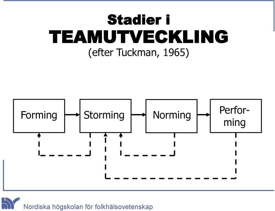 (efter Tuckman,